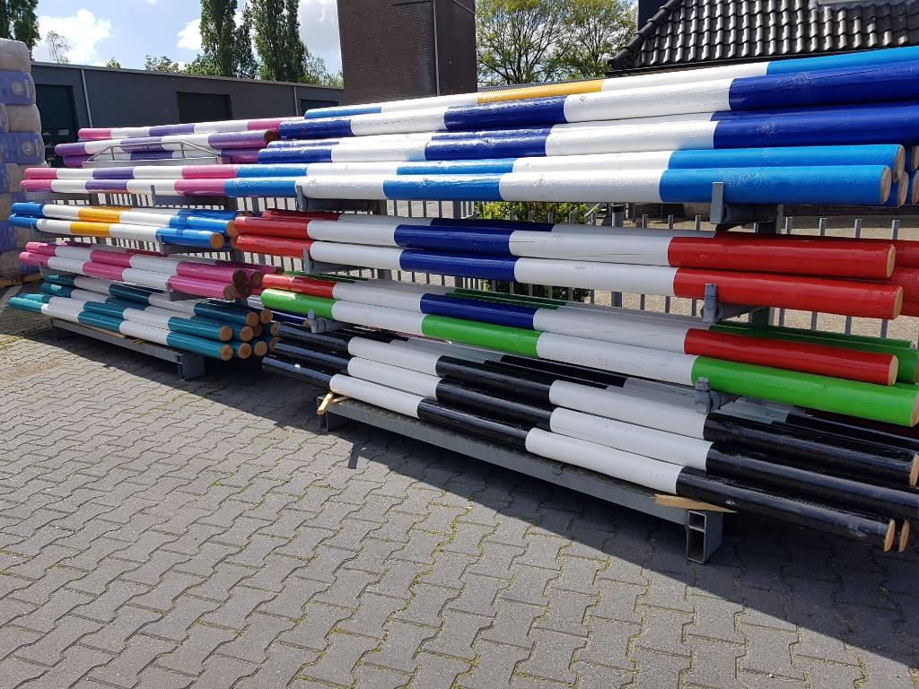 Hindernismateriaal / Staanders / Balken / Cavaletti's etc., Dieren en Toebehoren, Paarden en Pony's | Overige Paardenspullen, Ophalen