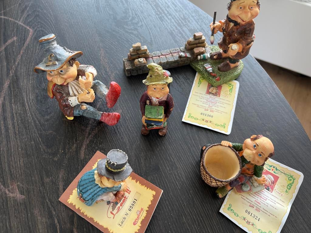 Leuke verzameling beeldjes laaf, Verzamelen, Beelden en Beeldjes, Ophalen, Gebruikt