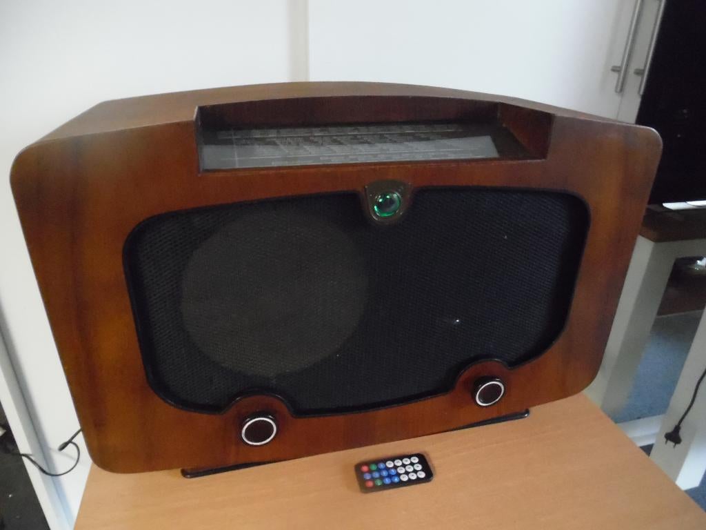 oude radio, Ophalen of Verzenden, Gebruikt, Radio