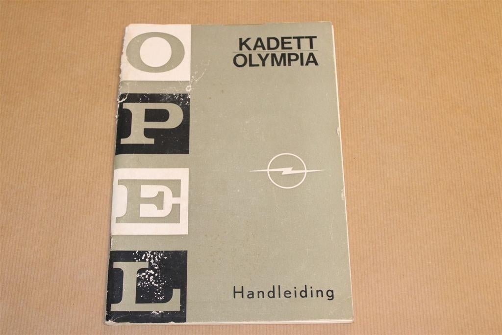 Opel Kadett Olympia - Handleiding - 1968, Ophalen of Verzenden