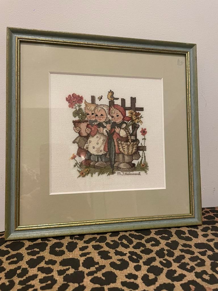 5 x BORDUUR IN LIJSTJE €25, Ophalen of Verzenden, Zo goed als nieuw