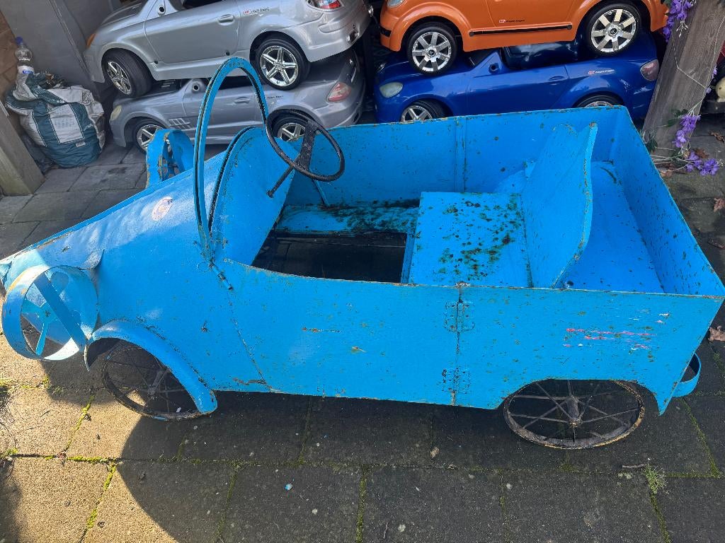 kermis auto groot hoover trapauto jaren 50/70, Antiek en Kunst, Ophalen