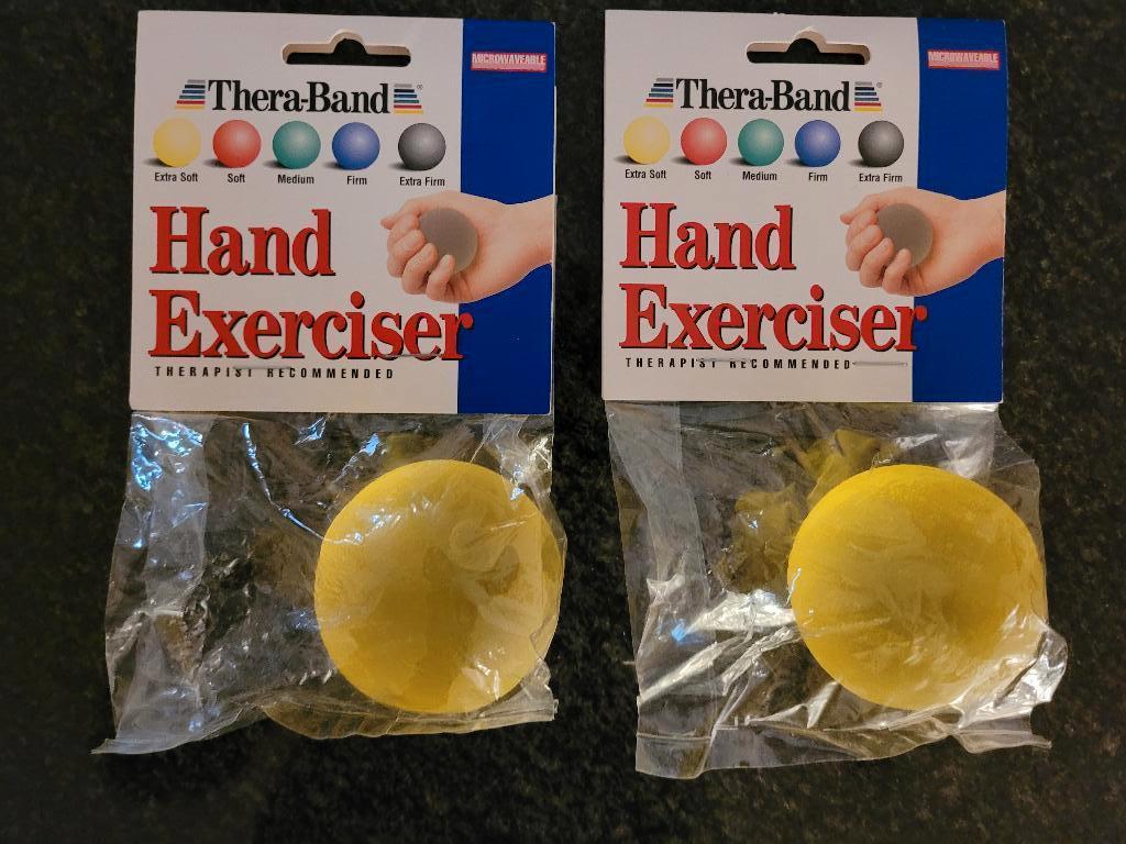 Handtrainer / Thera-Band knijpbal (2 st.), Ophalen of Verzenden, Nieuw, Overige typen