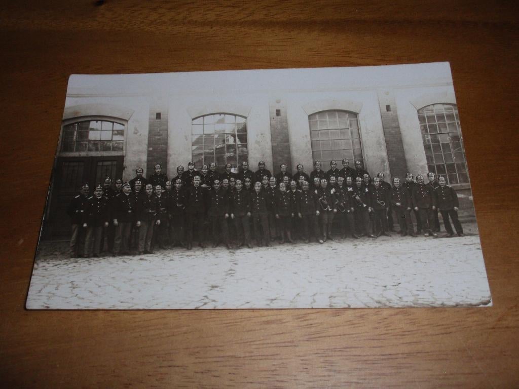 Fotokaart Brandweer, Verzenden, 1920 tot 1940, Ongelopen, Ambachten of Beroep