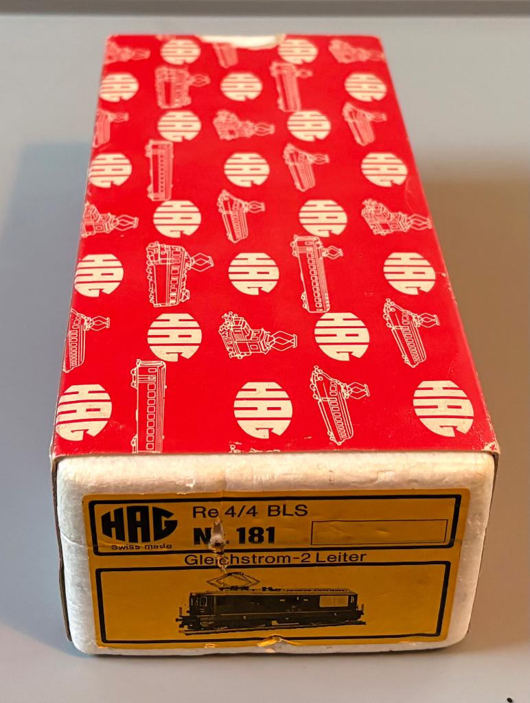 HAG doos voor loc, Overige merken, Gebruikt, Gelijkstroom, Overige typen