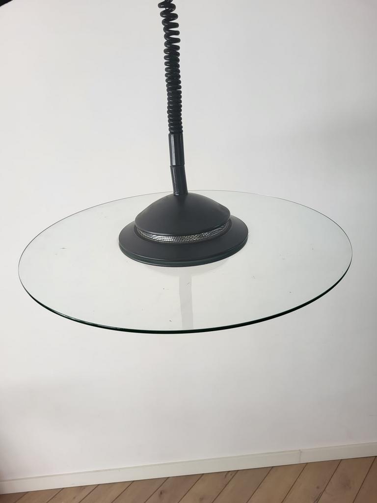 UFO space age hanglamp, Huis en Inrichting, Lampen | Hanglampen, Ophalen, Gebruikt, 50 tot 75 cm, Space age