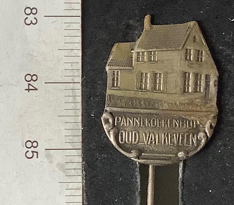 speld, Oud Valkenveen, pannekoekenhuis type 2 (B, Ophalen of Verzenden, Gebruikt, Stad of Land, Speldje of Pin