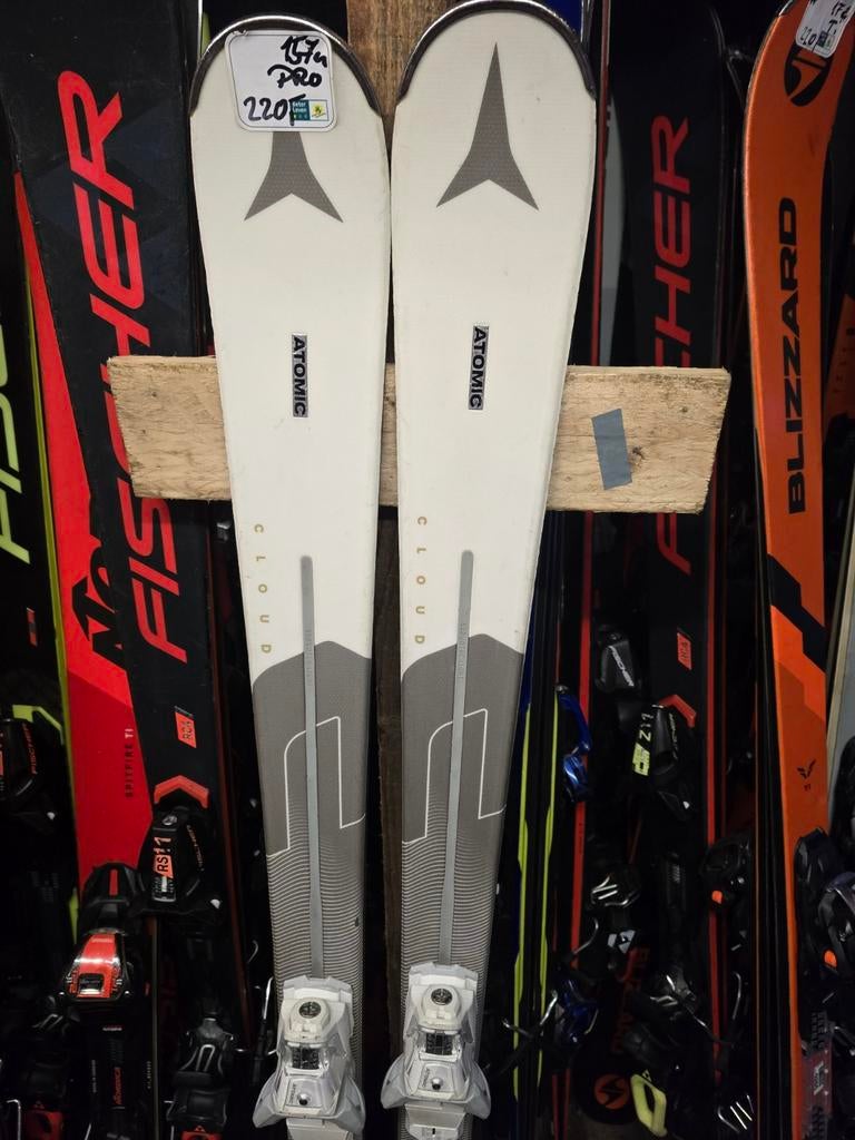 158cm ATOMIC CLOUD C PRO DAMES CARVE SKIS, 140 tot 160 cm, Ophalen of Verzenden, Zo goed als nieuw, Carve