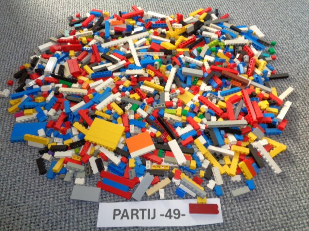 Partij 1000x Dunne Lego stenen gemengd (Meerdere sets), Lego, Lego, Gebruikt, Ophalen of Verzenden