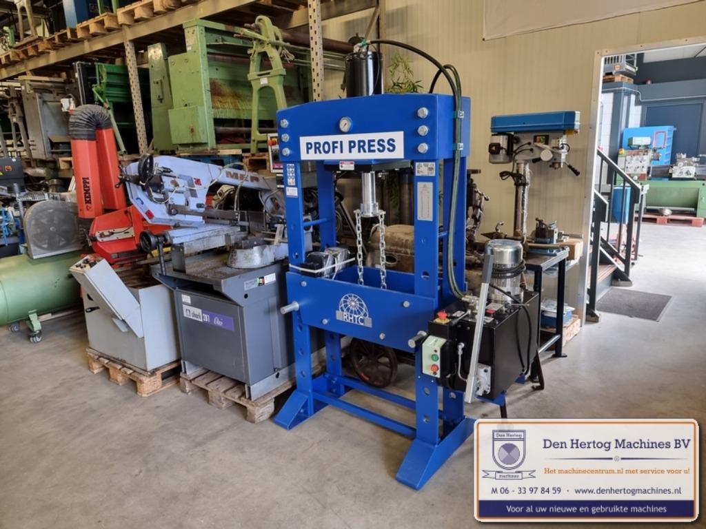 Profipers 60 100 200 300 ton werkplaatspers hydraulischepers, Ophalen, Zo goed als nieuw