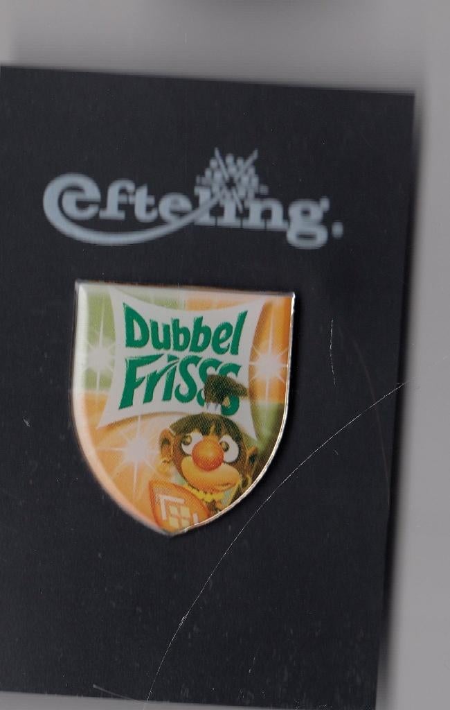 De Efteling Dubbelfris pin, Gebruikt, Niet vindbaar, Niet vindbaar, Speldje of Pin