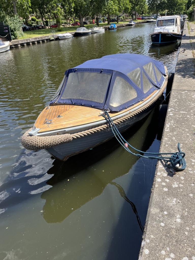 Sloep Wester Loodsjol, Watersport en Boten, Ophalen, 10 tot 30 pk, Gebruikt, Binnenboordmotor