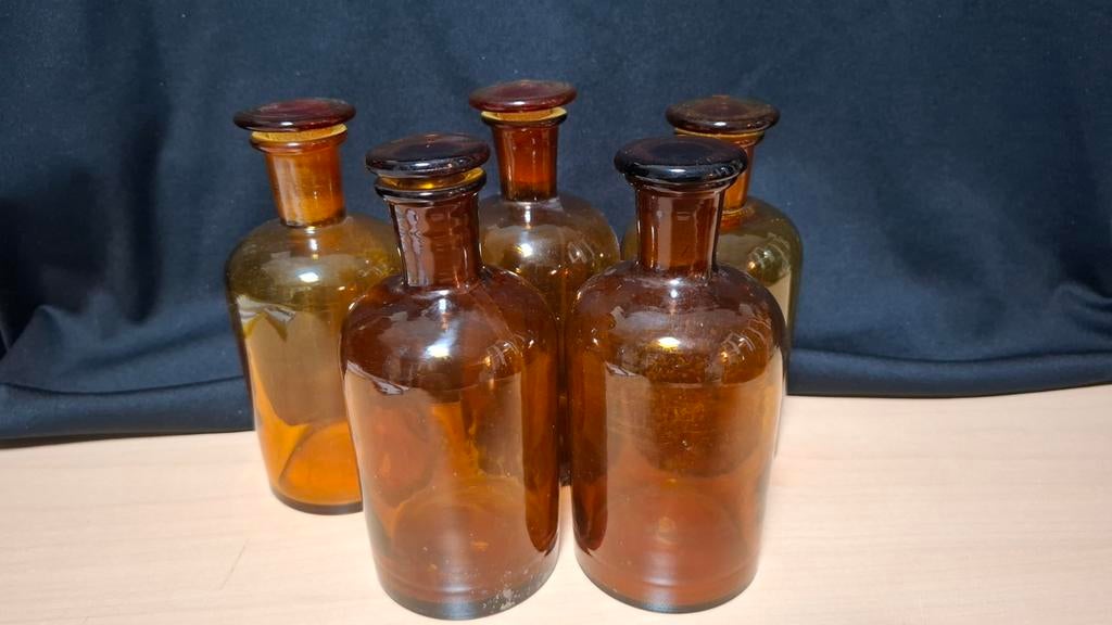 Apotheek flesjes, Antiek en Kunst, Ophalen of Verzenden