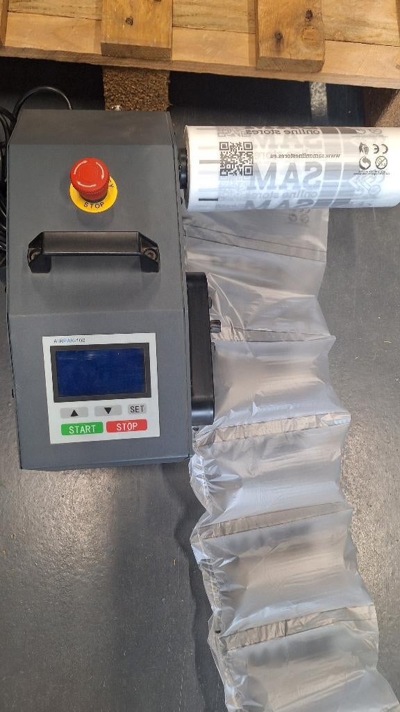 Bubbelfolie opvulmateriaal luchtkussen machine inpakken, Ophalen, ., Overige typen, Nieuw