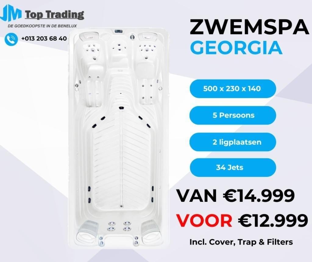Zwemspa Georgia Spa Actie - Weg=Weg Prijs!, Ophalen of Verzenden, Nieuw, Overige typen