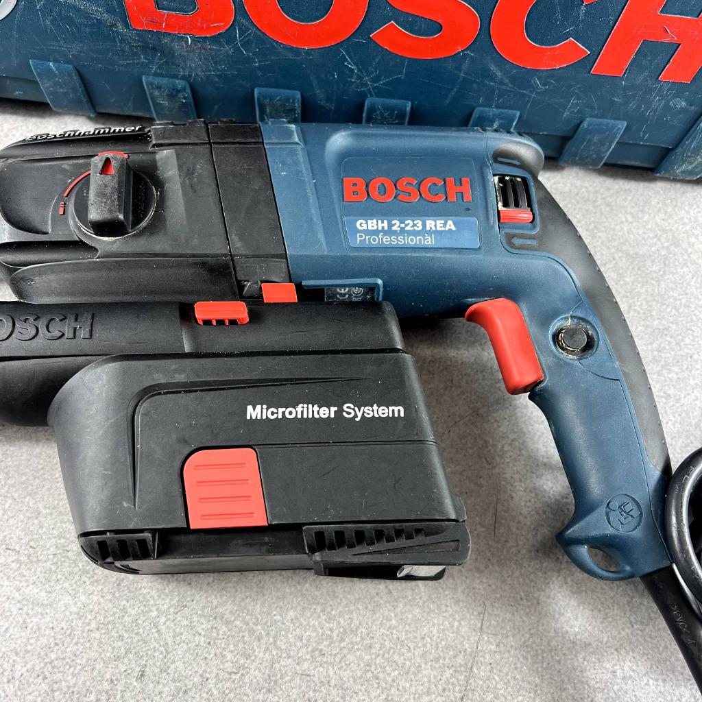 Bosch GBH 2-23 boormachine | met filter | bedraad | 391881, Ophalen of Verzenden, Zo goed als nieuw, Boormachine