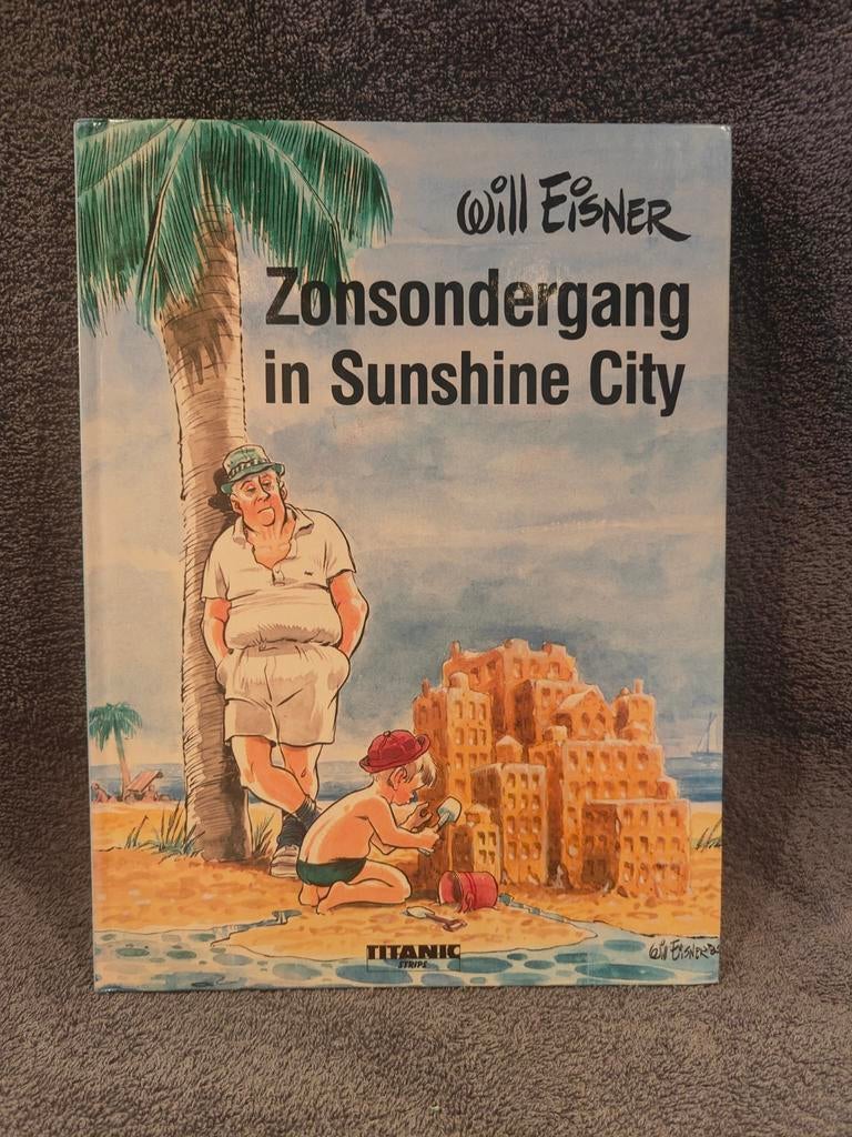 Will Eisner - Zonsondergang in Sunshine City - Stripboek, Eén stripboek, Ophalen of Verzenden, Zo goed als nieuw, Will Eisner
