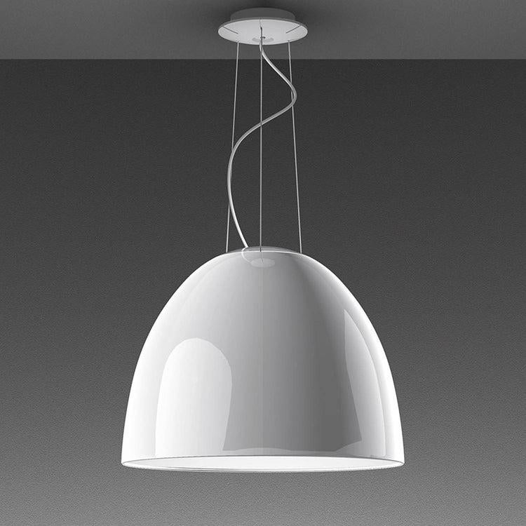 Artemide Nur Gloss Hanglamp - Stijlvol Design, Ophalen, Zo goed als nieuw, Metaal, Minder dan 50 cm