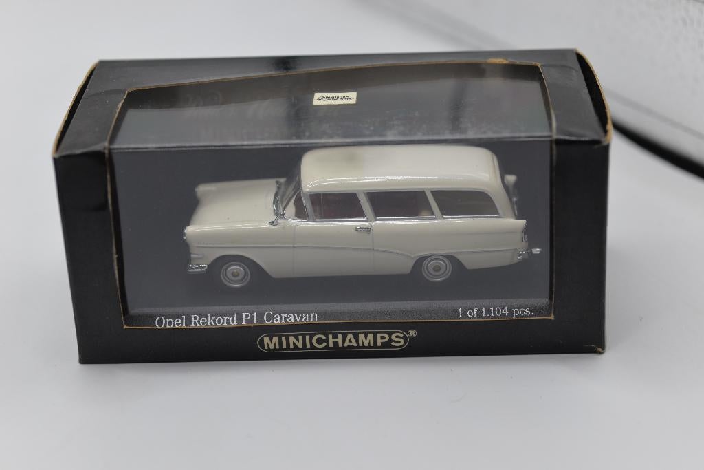 Minichamps Opel Rekord P1 caravan, Minichamps, -, Nieuw, Ophalen of Verzenden
