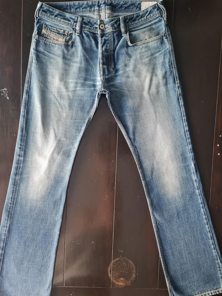 CLASSIC VINTAGE DIESEL ZATINY REGULAR BOOTCUT JEANS 32/34!!, Diesel, Blauw, W32 (confectie 46) of kleiner, Ophalen of Verzenden