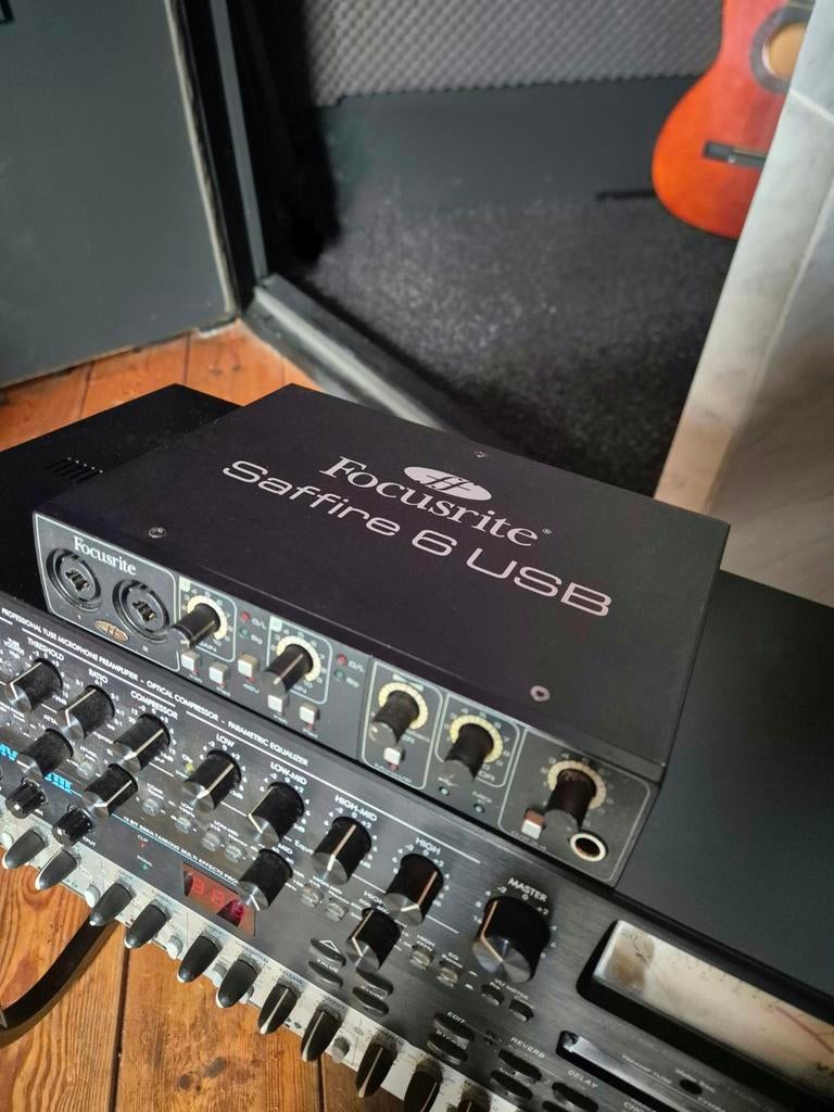 Focusrite Saffire 6 USB Audio Interface, Ophalen of Verzenden, Gebruikt, Audio