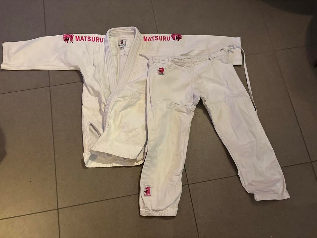 Matsuru Judopak Maat 155 - Semi-Wedstrijd, Sport en Fitness, Gebruikt, Maat XS of kleiner, Judo, Vechtsportpak
