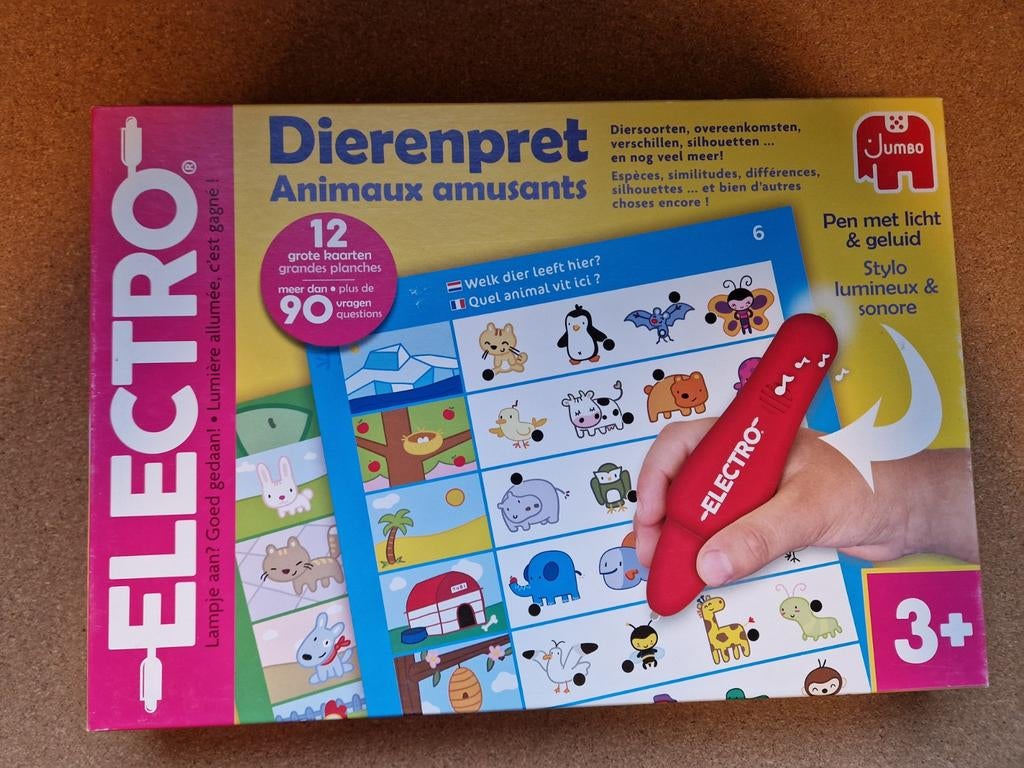 Electro Dierenpret met Pen, Kinderen en Baby's, Ophalen of Verzenden, Zo goed als nieuw, Elektronica, Met licht
