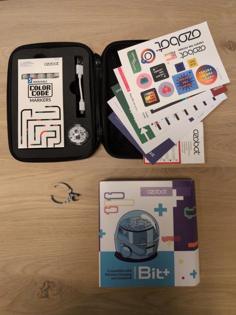 Ozobot Bit+ Robot - Entry kit - Educatief Speelgoed, Ophalen of Verzenden, Zo goed als nieuw, Bouwen, Met licht