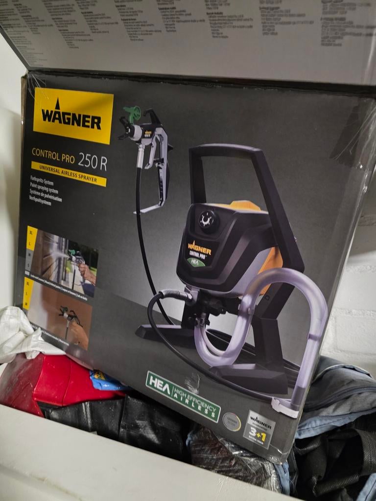 Spuitmachine - 1x gebruikt - Latex & Lak, Ophalen of Verzenden, Zo goed als nieuw