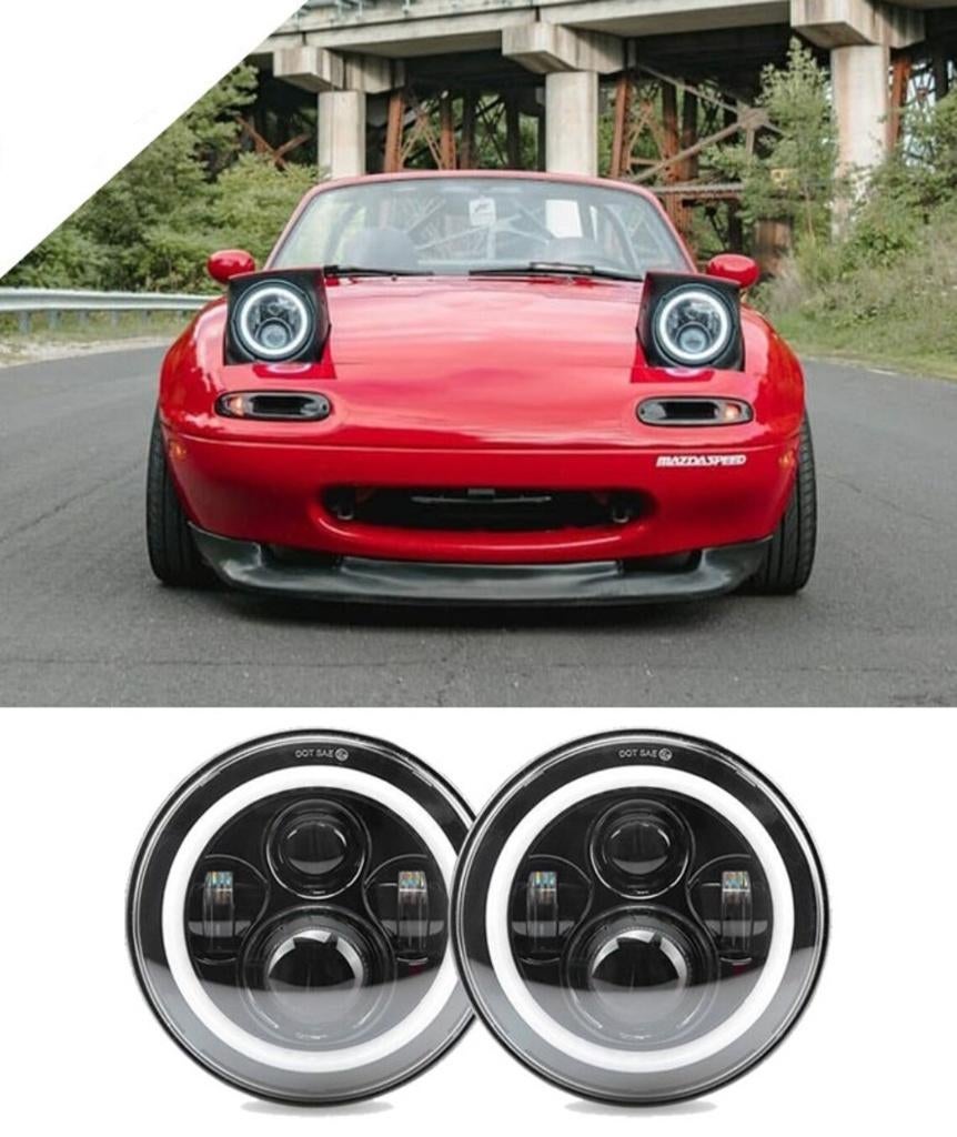 Jap Power led koplampen set - Mazda Mx5 Mx-5 NA