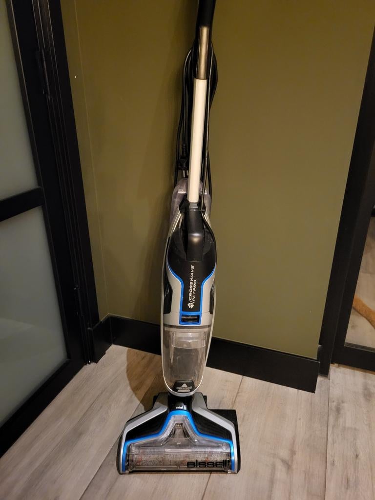 Bissell CrossWave Cordless Max - Dweil & Stofzuiger, Ophalen, Zo goed als nieuw, Waterstofzuiger, Minder dan 1200 watt