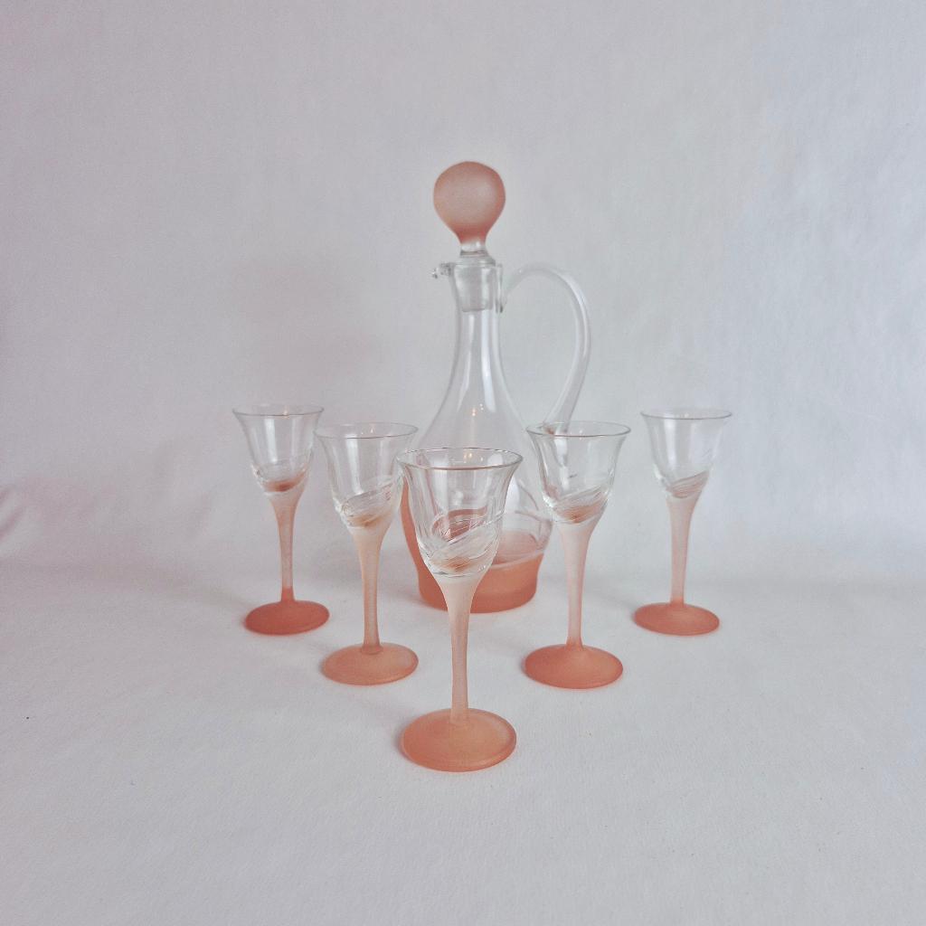 Crystal Clear Romania “Melinda” | Karaf met 5 glaasjes, Verzenden, Huis en Inrichting