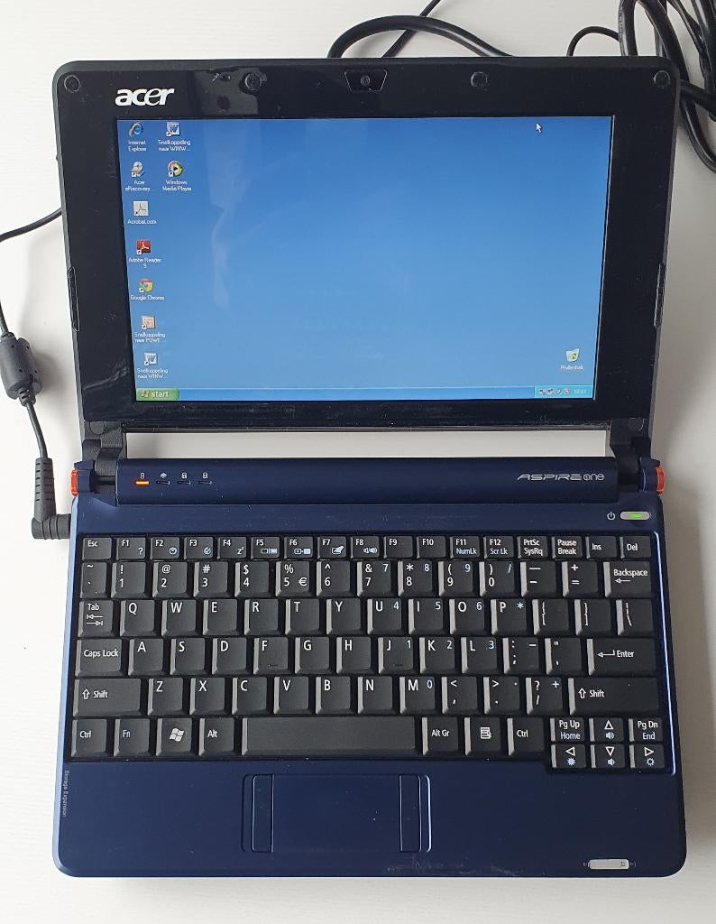 ACER NOTEBOOK ASPIRE ONE 160 GB, Computers en Software, Windows Laptops, Minder dan 4 GB, Qwerty, Minder dan 2 Ghz, 10 inch of minder