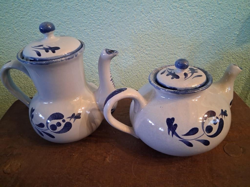 Thee en koffiepot St Clement France, Antiek en Kunst, Ophalen of Verzenden