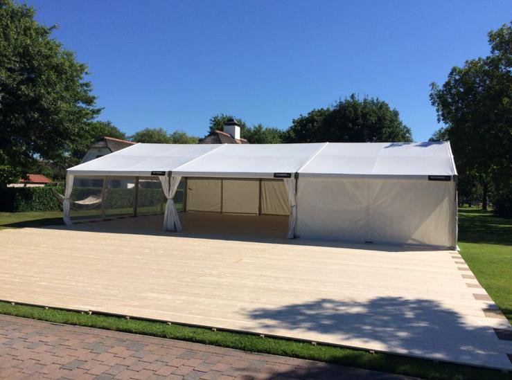 aluhal / feesttent te huur, Ophalen, Partytent, 6 meter of meer, Nieuw