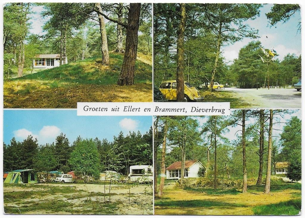 Dieverbrug Vakantiecentrum gelopen Ansichtkaart (B2406 ), Verzamelen, Ansichtkaarten | Nederland, Ophalen of Verzenden, 1980 tot heden