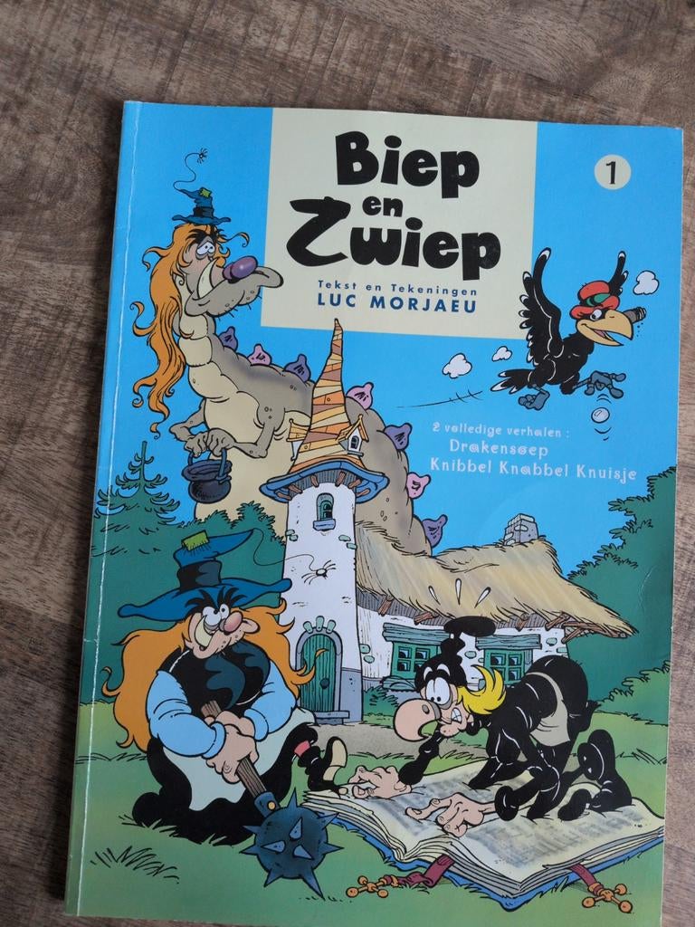 Biep en Zwiep stripboek., Eén stripboek, Ophalen of Verzenden