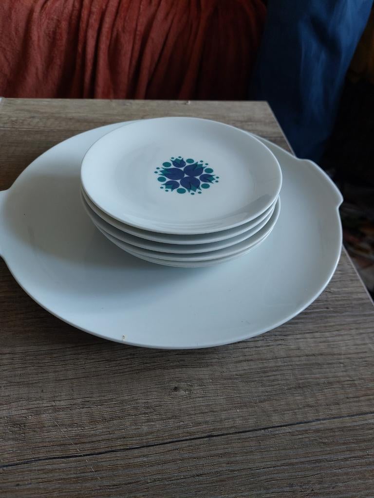 Vintage serveerset, Ophalen