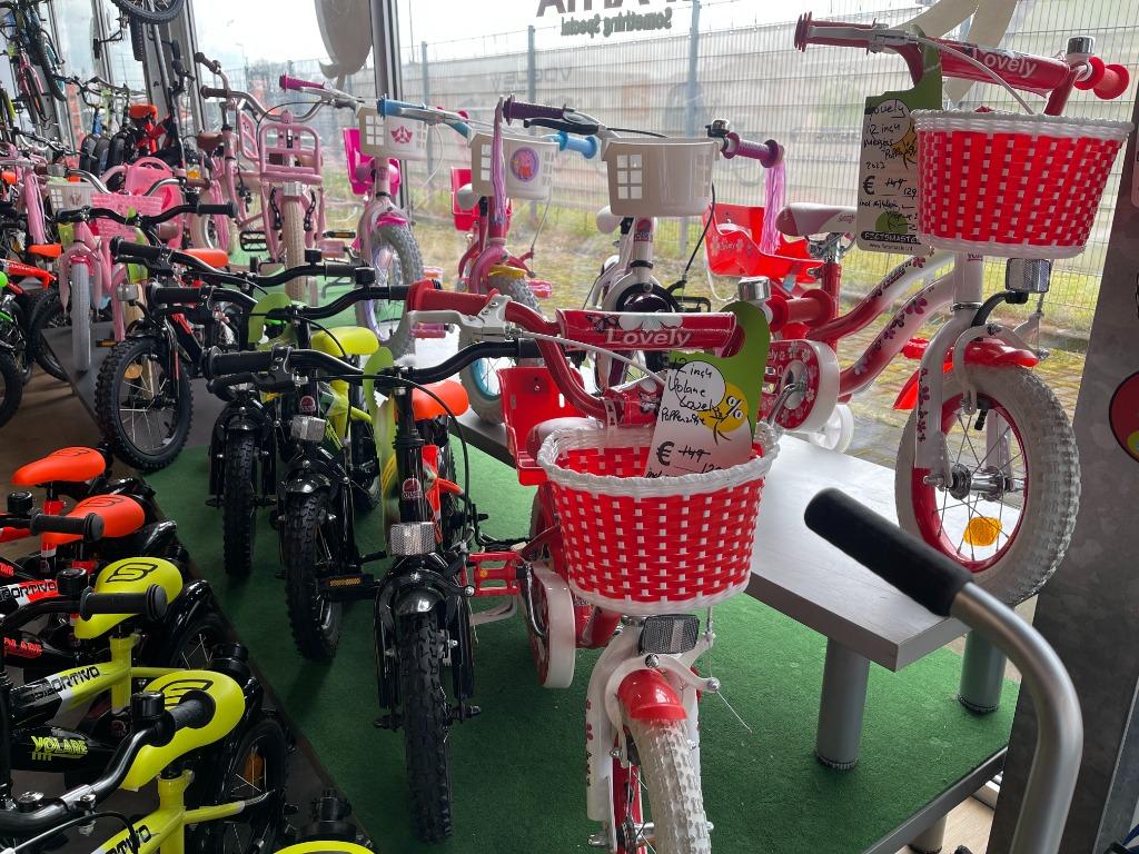 FIETSMASTER Volare Lovely Kinderfiets - Meisjes - 12 inch, Ophalen, Zijwieltjes, Nieuw, Volare