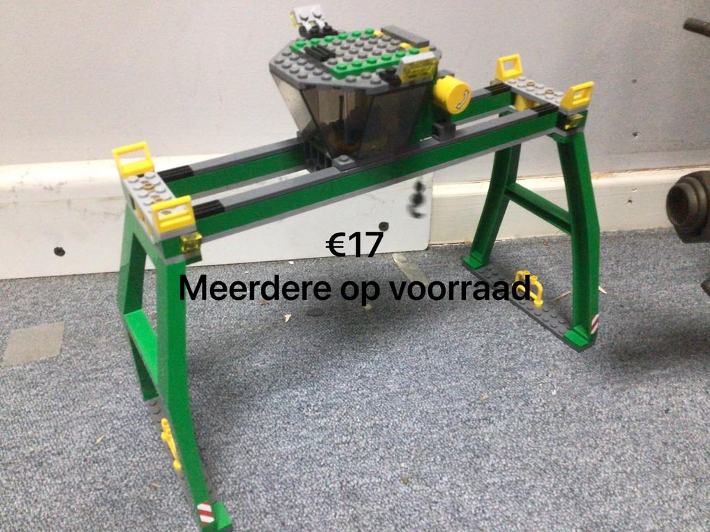 Lego Kraan - container overslag, Ophalen of Verzenden, Zo goed als nieuw, Complete set, Lego
