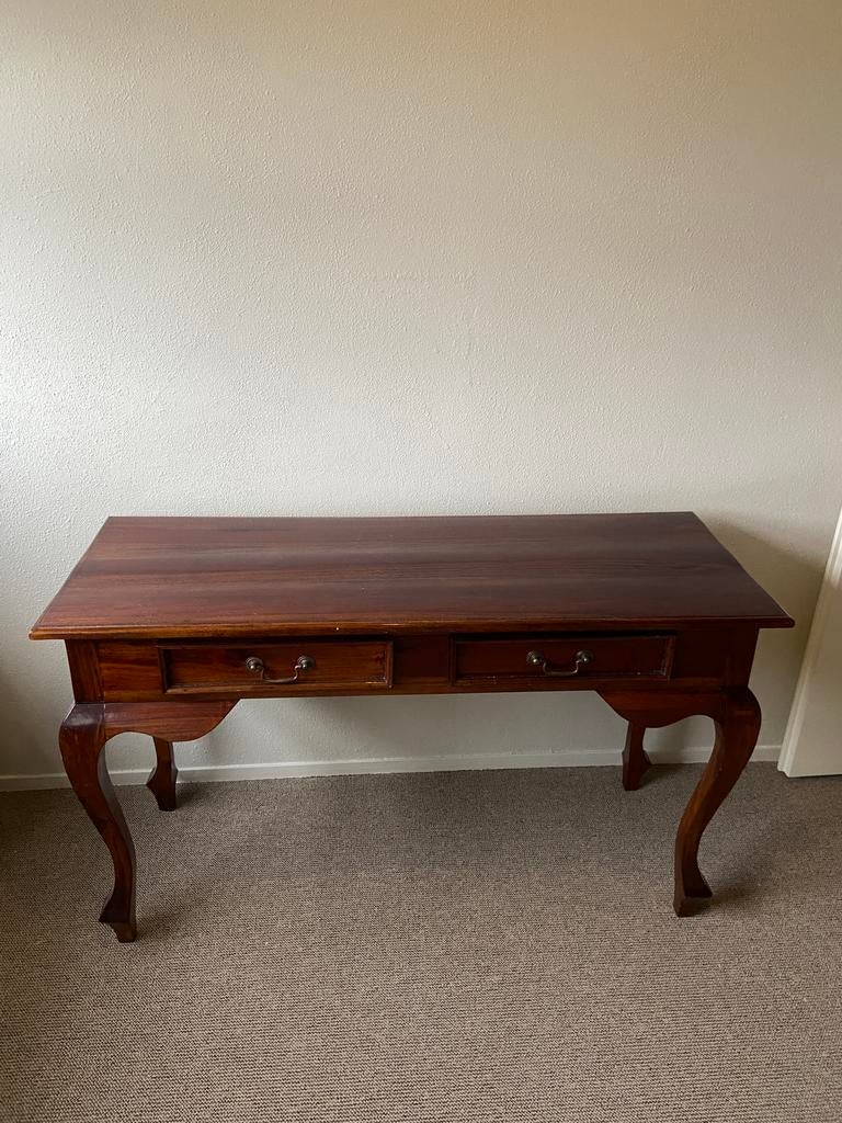 Vintage Queen Ann sidetable (/bureau/vanity/kaptafel), Ophalen