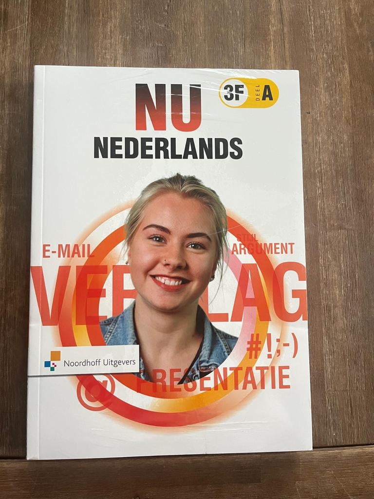 Leerwerkboek NU Nederlands 3F deel A en B (nieuw), Boeken, Studieboeken en Cursussen, Nieuw, Ophalen of Verzenden, MBO, Noordhoff Uitgevers