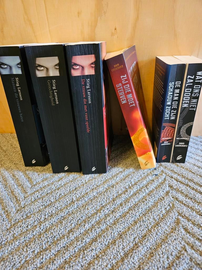 Stieg Larsson & David Lagercrantz Boeken Collectie, Boeken, Ophalen of Verzenden