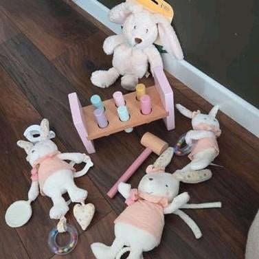 Baby Speelgoed Set - Little Dutch, Knuffels, Rammelaar, Ophalen of Verzenden, Nieuw, Rammelaar, Met geluid