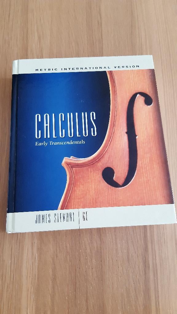 Calculus Early Transcendentals, 6e, Stewart, Boeken, Studieboeken en Cursussen, James Stewart, Ophalen of Verzenden, Beta, WO