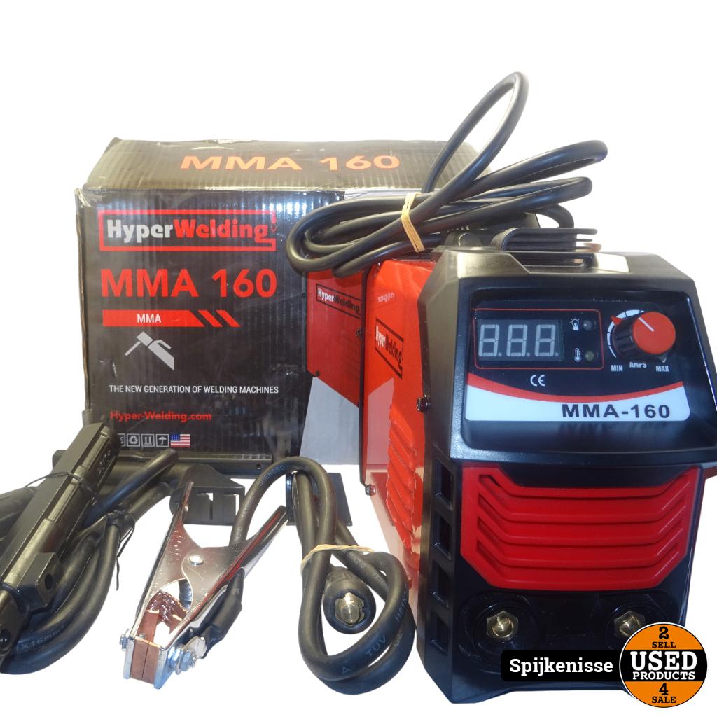 Hyper Welding MMA 160 Lasmachine | Gebruikt, Ophalen of Verzenden, Hyper Welding, ., .