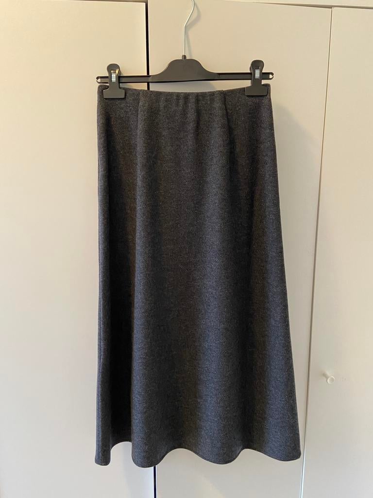Ba&sh midi wool blend skirt, Kleding | Dames, Ophalen of Verzenden, Zo goed als nieuw, Onder de knie