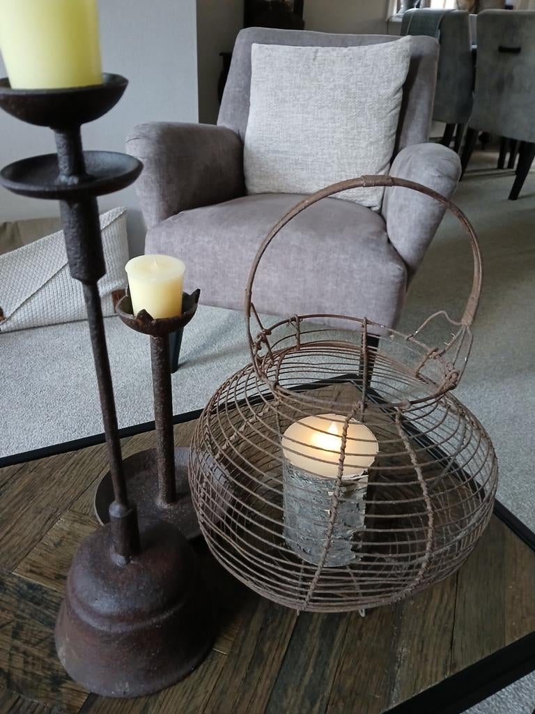 Vintage eiermandje, Ophalen of Verzenden, Rechthoekig, Hout