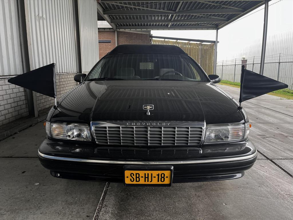 Chevrolet Caprice Begrafenisauto Rouwauto V8, Automaat, Chevrolet, Zwart, Origineel Nederlands
