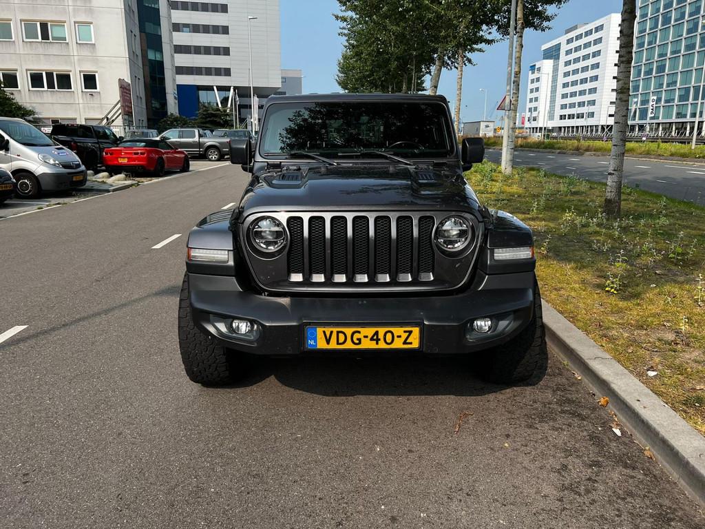 Jeep Wrangler 2.2D Sahara, Auto's, Gebruikt, Zwart, 4 cilinders, Lichtsensor
